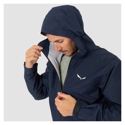 Salewa Puez Aqua Waterproof Jacket Navy Blue