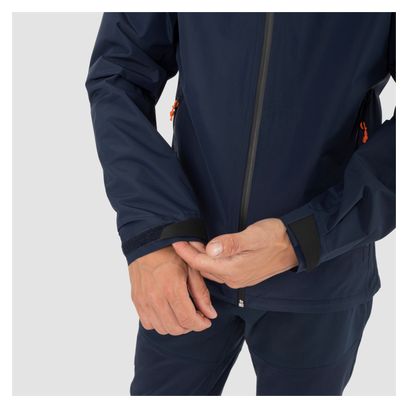 Veste Imperméable Salewa Puez Aqua Bleu Marine