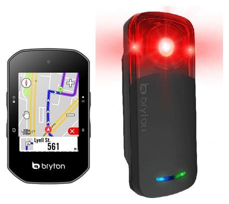 BRYTON Compteur GPS Rider S500 + Radar Gardia R300L