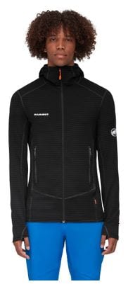 Fleecejacke Mammut Taiss Light Hooded Schwarz