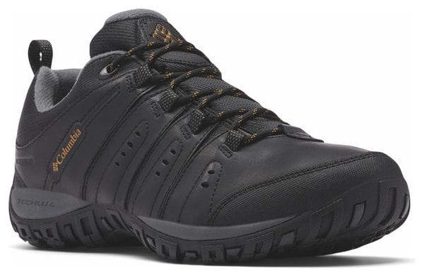 Columbia Woodburn II Botas de senderismo impermeables Negro/Naranja para hombre