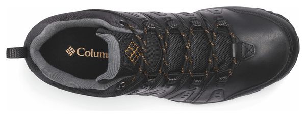 Columbia Woodburn II Botas de senderismo impermeables Negro/Naranja para hombre