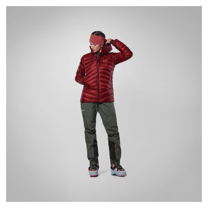 Abrigo Salewa Ortles Medium 3 Rds Mujer Rojo