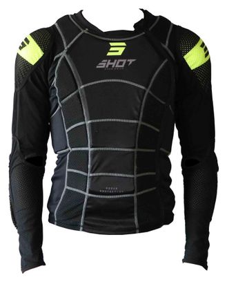 Shot Rogue 2.0 Protective Jacket Black/Yellow