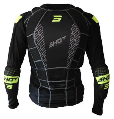 Shot Rogue 2.0 Protective Jacket Black / Yellow