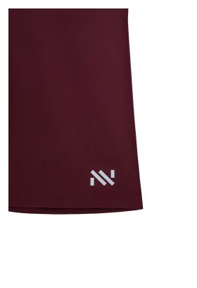Pantaloncini da ciclismo NNormal Race Bordeaux da donna