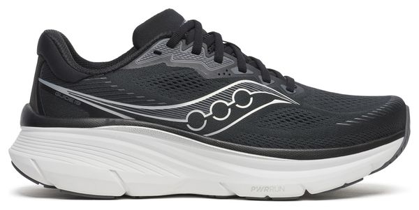 Scarpe da corsa Saucony Guide 19 Large Nero/Argento Uomo