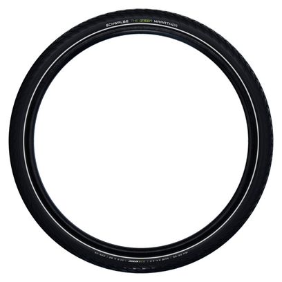 Neumático Schwalbe Marathon 305 mm Perf Twinskin GreenGuard Addix Eco Rígido Negro/Reflectante