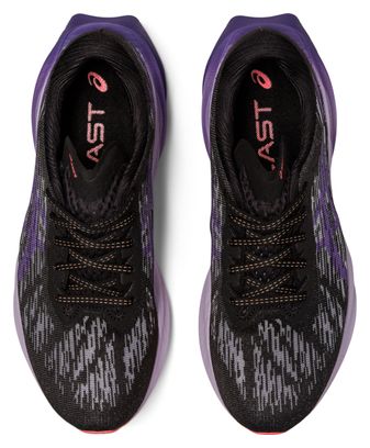 Chaussures de Running Asics Novablast 3 Noir Violet Femme