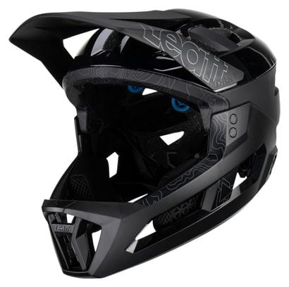 Leatt Enduro 3.0 Removable Chinstrap Helmet Black
