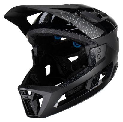 Casque avec Mentonnière Amovible Leatt Enduro 3.0 Noir