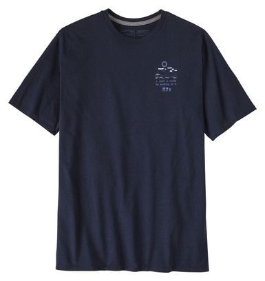 T-Shirt Patagonia 50 Year Responsibili-Tee Bleu