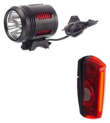 Neatt 3000 Lumen Vorder-/Rücklicht-Set