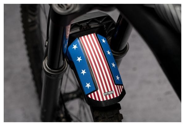 DYEDBRO Sticker de garde boue American Flag (sur commande) RockShox