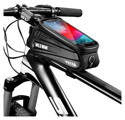 Borsa da telaio bici con supporto smartphone WILD MAN