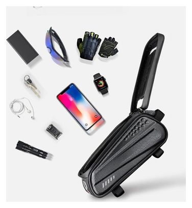 Borsa da telaio bici con supporto smartphone WILD MAN