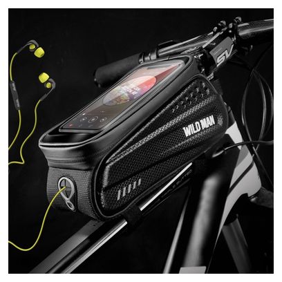 Borsa da telaio bici con supporto smartphone WILD MAN