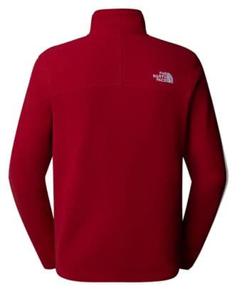 The North Face 100 Fleece Glacier 1/4 Zip Red