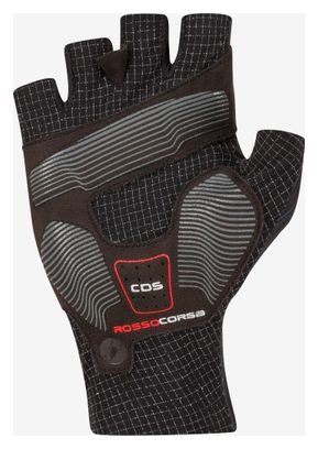 Castelli Rosso Corsa Pro Short Gloves Black