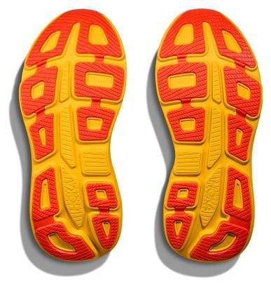 Chaussures Running Hoka Bondi 9 Blanc/Jaune Homme