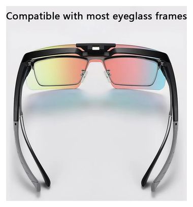 Lunettes de soleil Verres clairs anti-vent pour homme et femme - vert