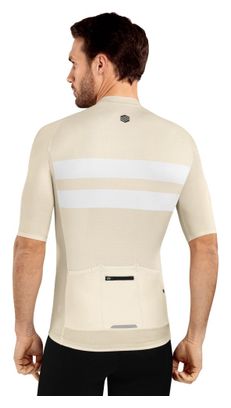 Maillot vélo ultraléger homme Cyclisme M3 Swift Beige