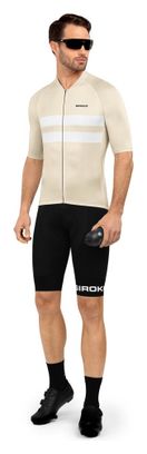 Maillot vélo ultraléger homme Cyclisme M3 Swift Beige