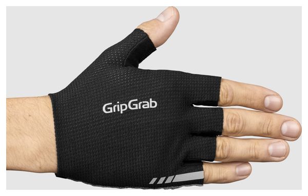 GripGrab PACR InsideGrip Summer Short Handschoenen Zwart