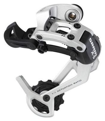 Sram Dérailleur Arrière X5  9V Chape Longue Aluminium Argent