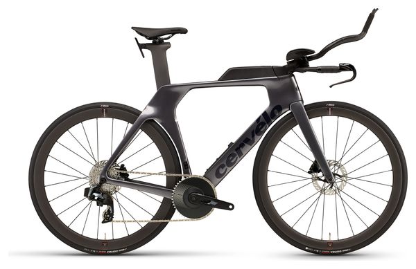 Cervélo P-Series triatlonfiets met Sram Rival AXS 12V, 700 mm, grijs