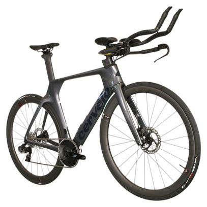 Cervélo P-Series triatlonfiets met Sram Rival AXS 12V, 700 mm, grijs