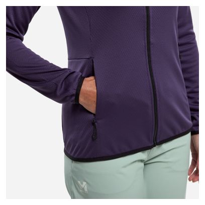Forro polar Millet Lokka III violeta para mujer