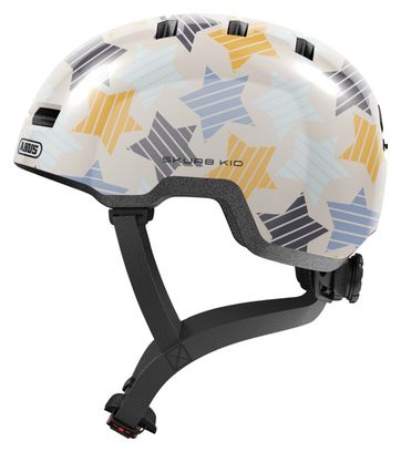 Casque Enfant Abus Skurb Kid Grey Stars