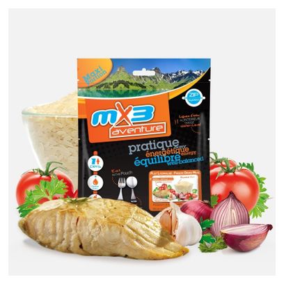 Freeze-dried meal MX3 Cabillaud à La Provençale et Riz 150g