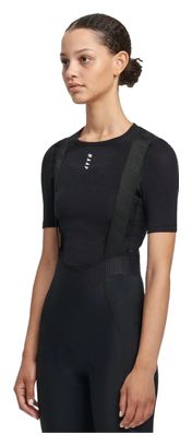 Maap Camiseta interior térmica de manga corta para mujer Negro