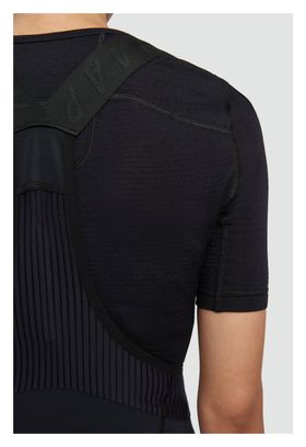 Maap Camiseta interior térmica de manga corta para mujer Negro