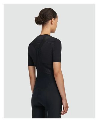 Maap Camiseta interior térmica de manga corta para mujer Negro
