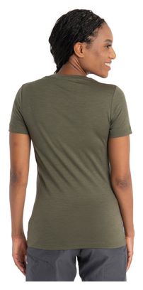 Camiseta técnica de mujer Icebreaker Merinos 150 Tech Lite II <p> <strong>Aotearoa</strong></p>Verde
