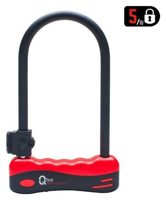 Qloc Security U12-320 U-lock | 12 x 108/320 mm + Support