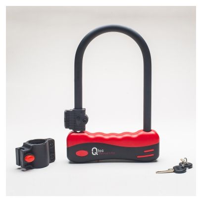 Qloc Security U12-320 U-lock | 12 x 108/320 mm + Support