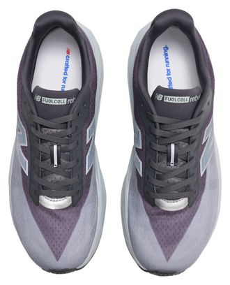 Chaussures Running New Balance FuelCell Rebel v5 Gris/Bleu Homme