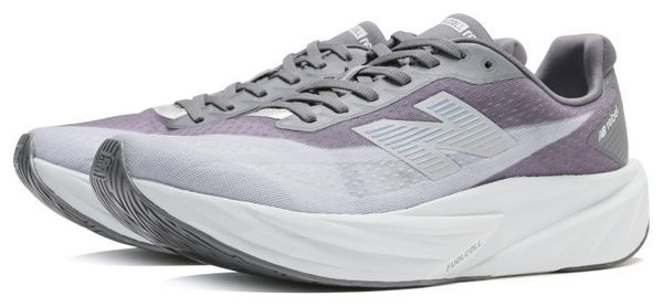 Chaussures Running New Balance FuelCell Rebel v5 Gris/Bleu Homme
