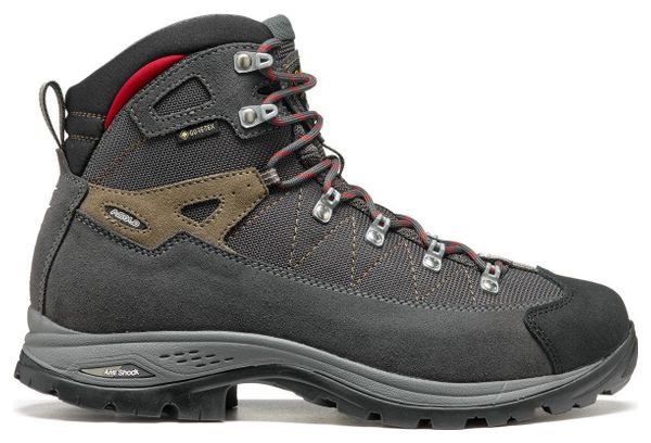 Asolo Finder GV Gray/Red Hiking Shoes