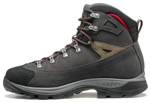 Asolo Finder GV Gray/Red Hiking Shoes