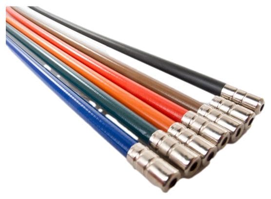 VéloOrange Cable and Housing Multi-Size Derailleur Kits VO Colored Derailleur Cable Kits Brown