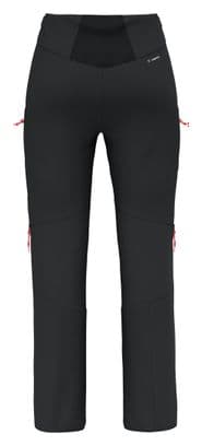 Pantalone hardshell da donna Salewa Sella 3L Nero