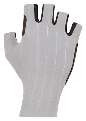 Castelli Rosso Corsa Pro korte handschoenen grijs