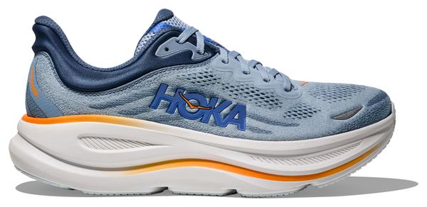 Hoka Bondi 9 Laufschuhe Blau/Orange Herren