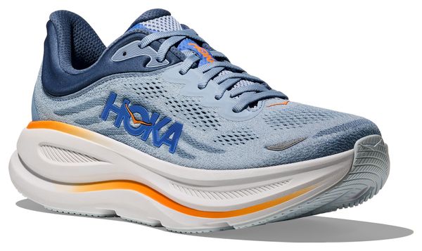 Hoka Bondi 9 Scarpe da corsa Blu/Arancione Uomo