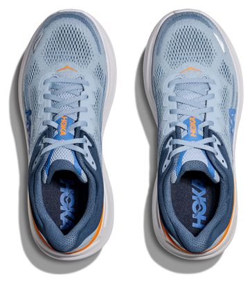 Hoka Bondi 9 Scarpe da corsa Blu/Arancione Uomo